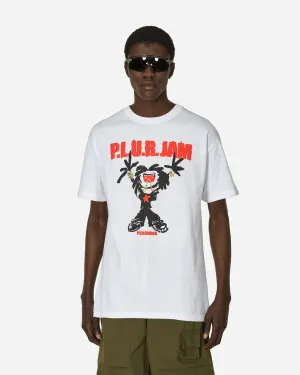 T-shirt P.L.U.R. Jam Blanc