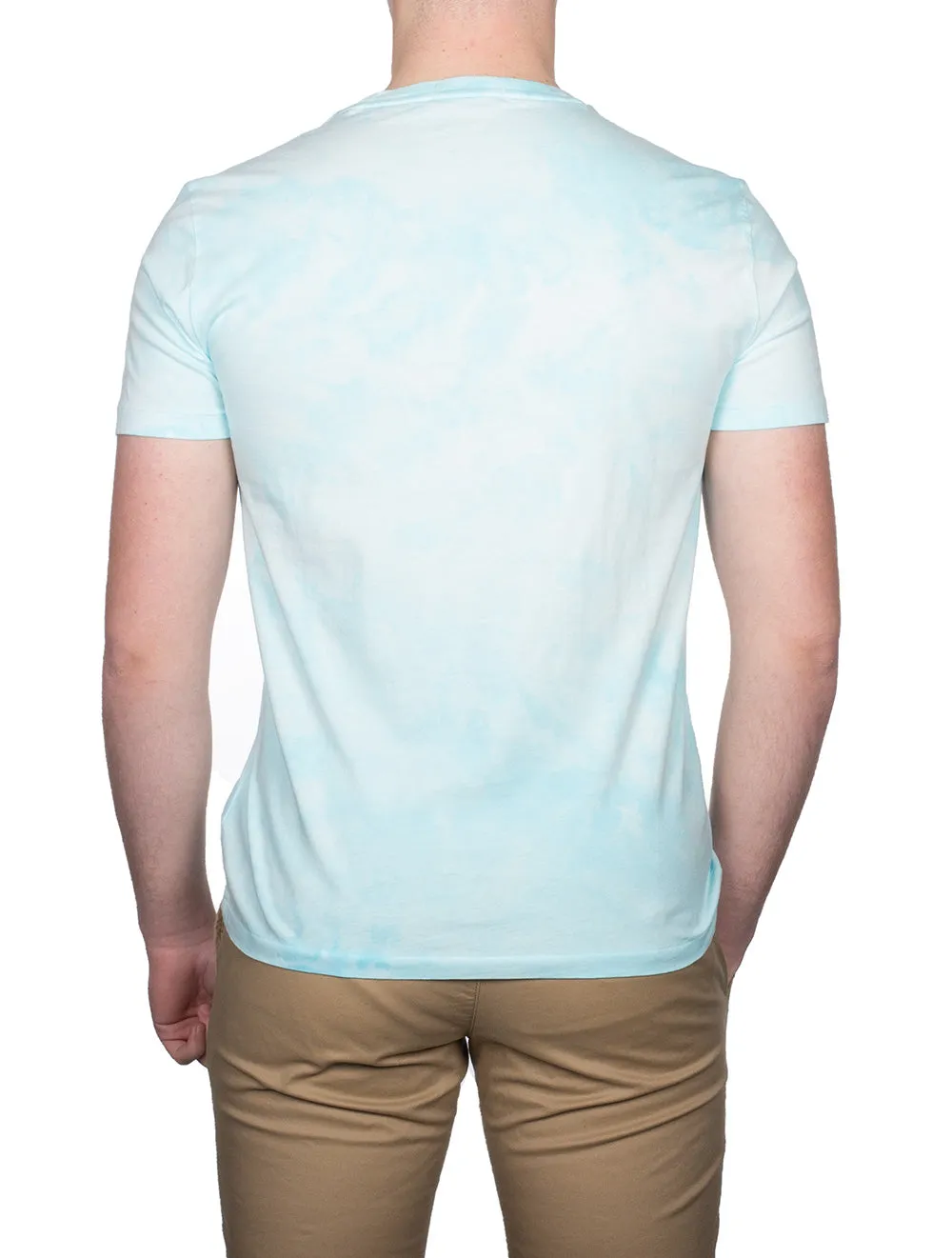 T-shirt Polo Bear Tie-Dye Bleu