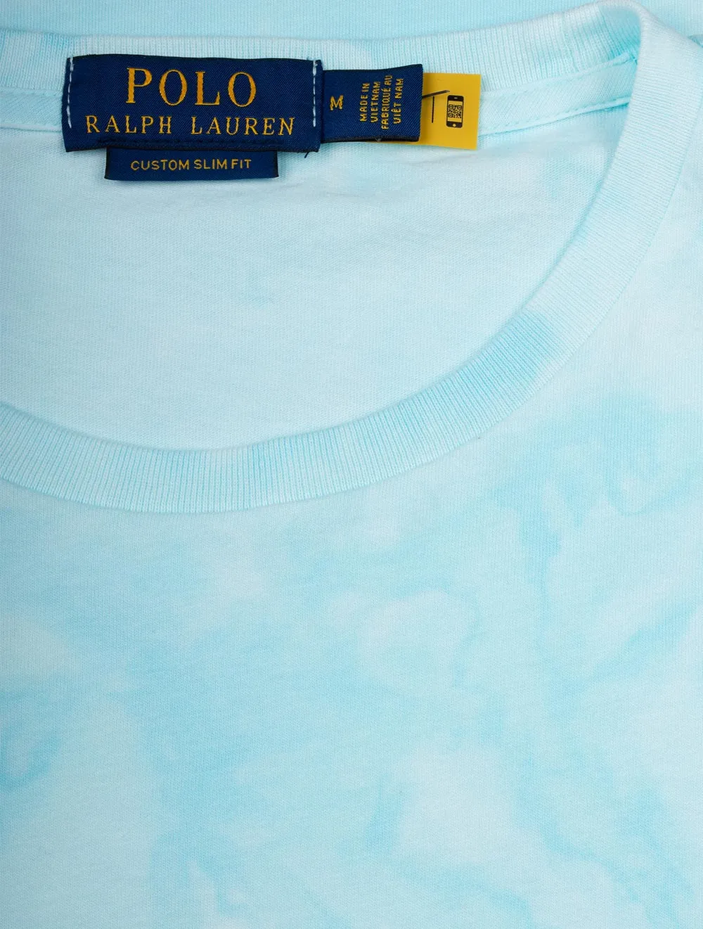 T-shirt Polo Bear Tie-Dye Bleu