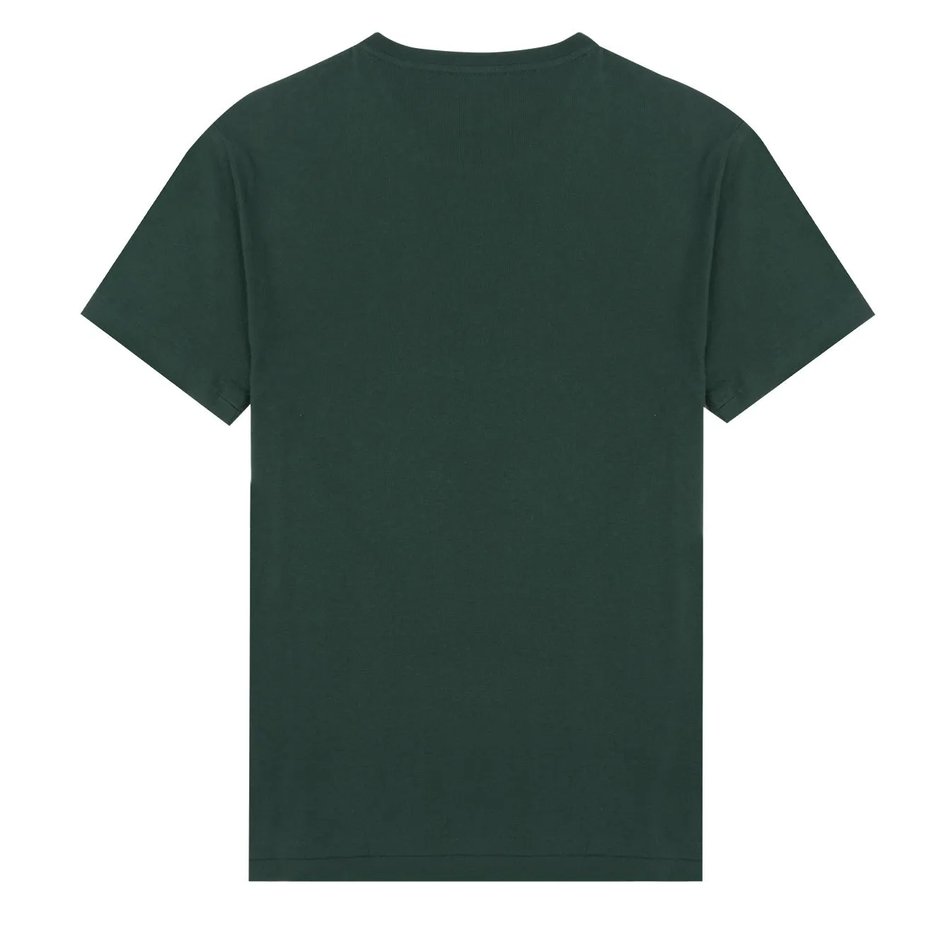 Polo Ralph Lauren T-Shirt en Coton Custom Slim Fit Vert Université
