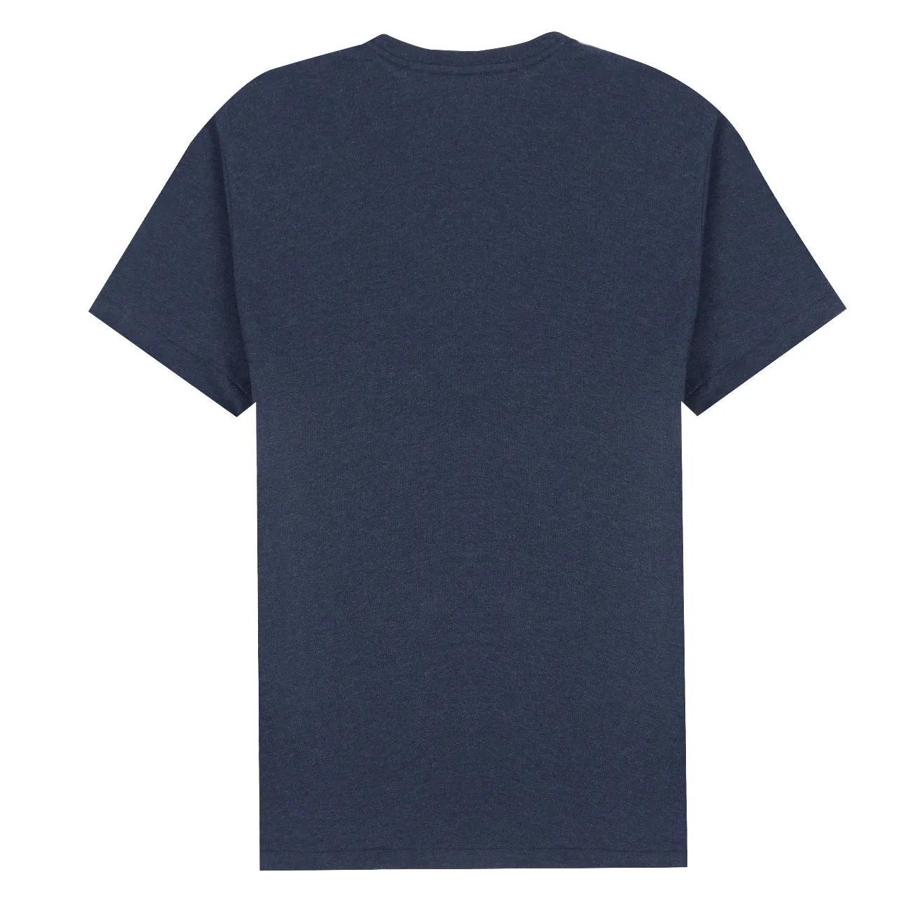 Polo Ralph Lauren T-Shirt en Coton Custom Slim Fit Bleu Médiéval Heather