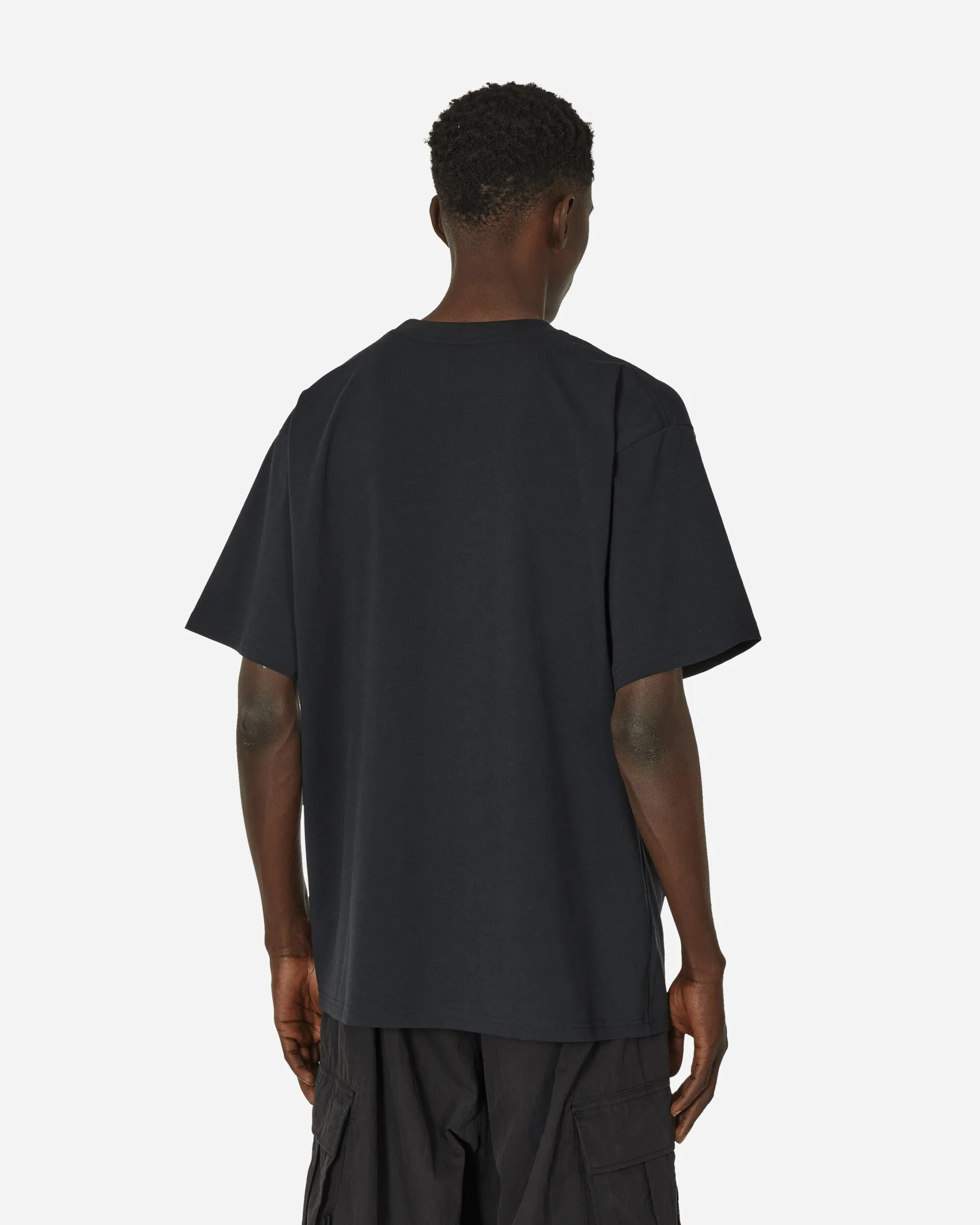 T-shirt en jersey poly noir