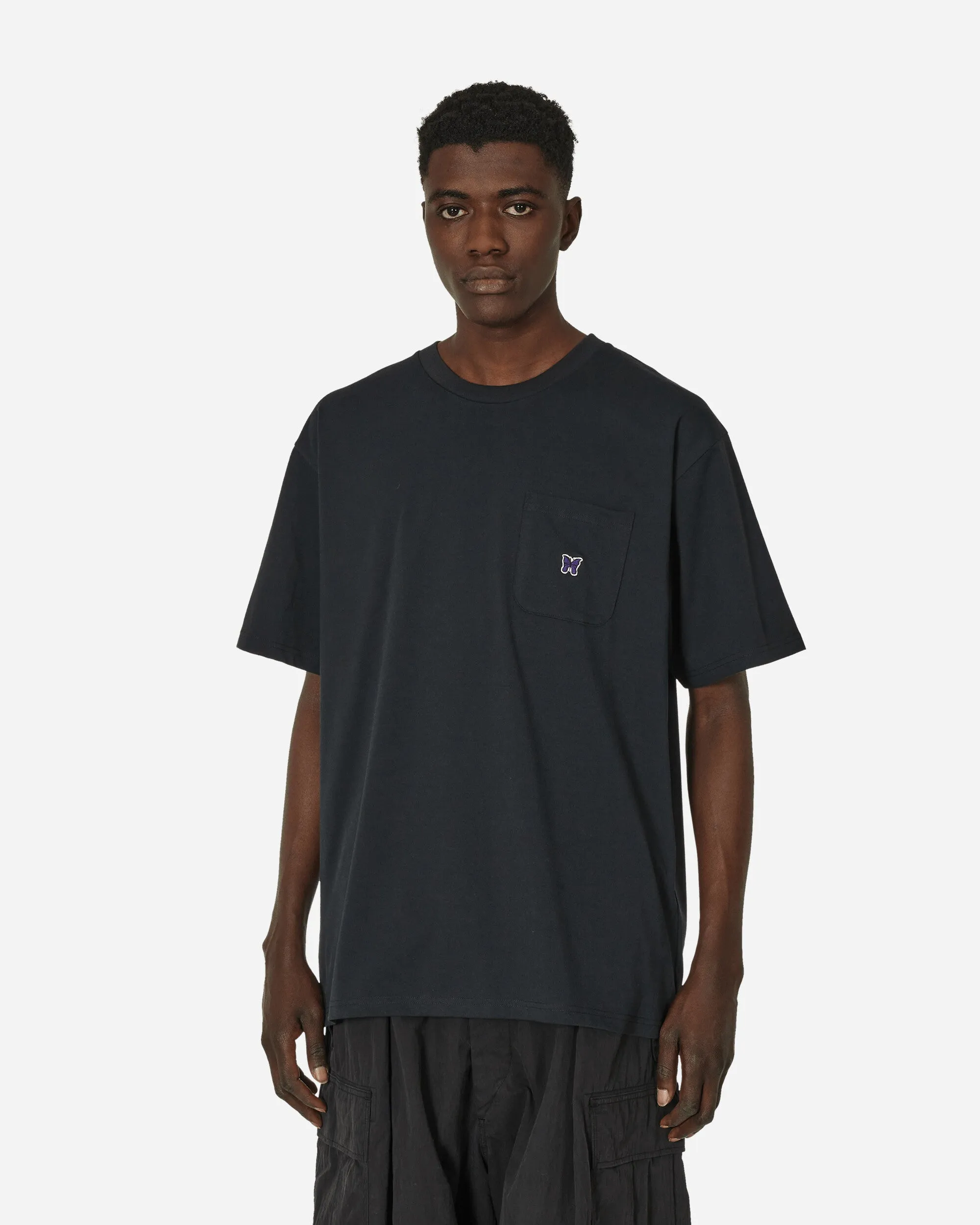 T-shirt en jersey poly noir