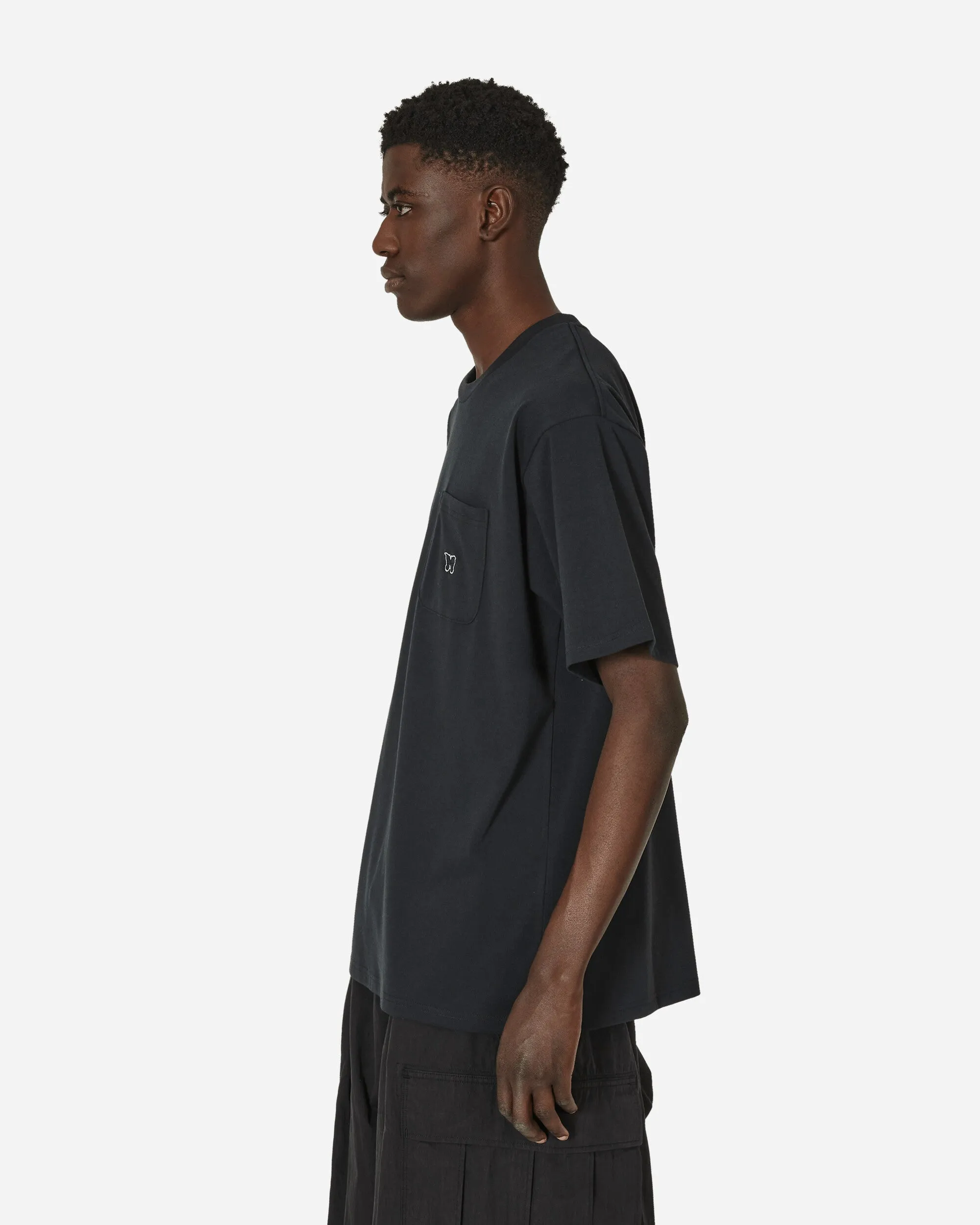 T-shirt en jersey poly noir