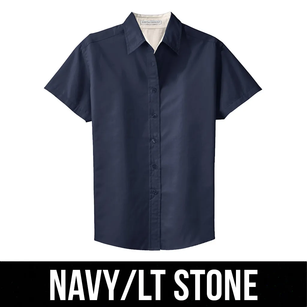 Port Authority Easy Care Chemise Femme à Manches Courtes Port Authority