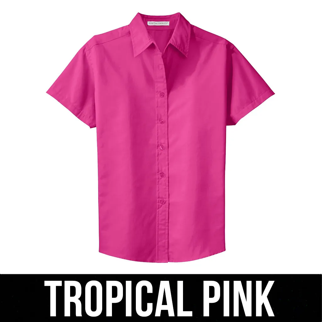 Port Authority Easy Care Chemise Femme à Manches Courtes Port Authority