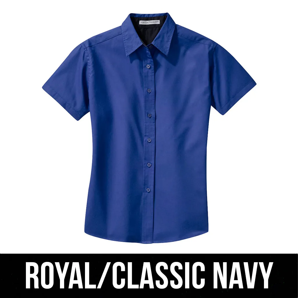Port Authority Easy Care Chemise Femme à Manches Courtes Port Authority