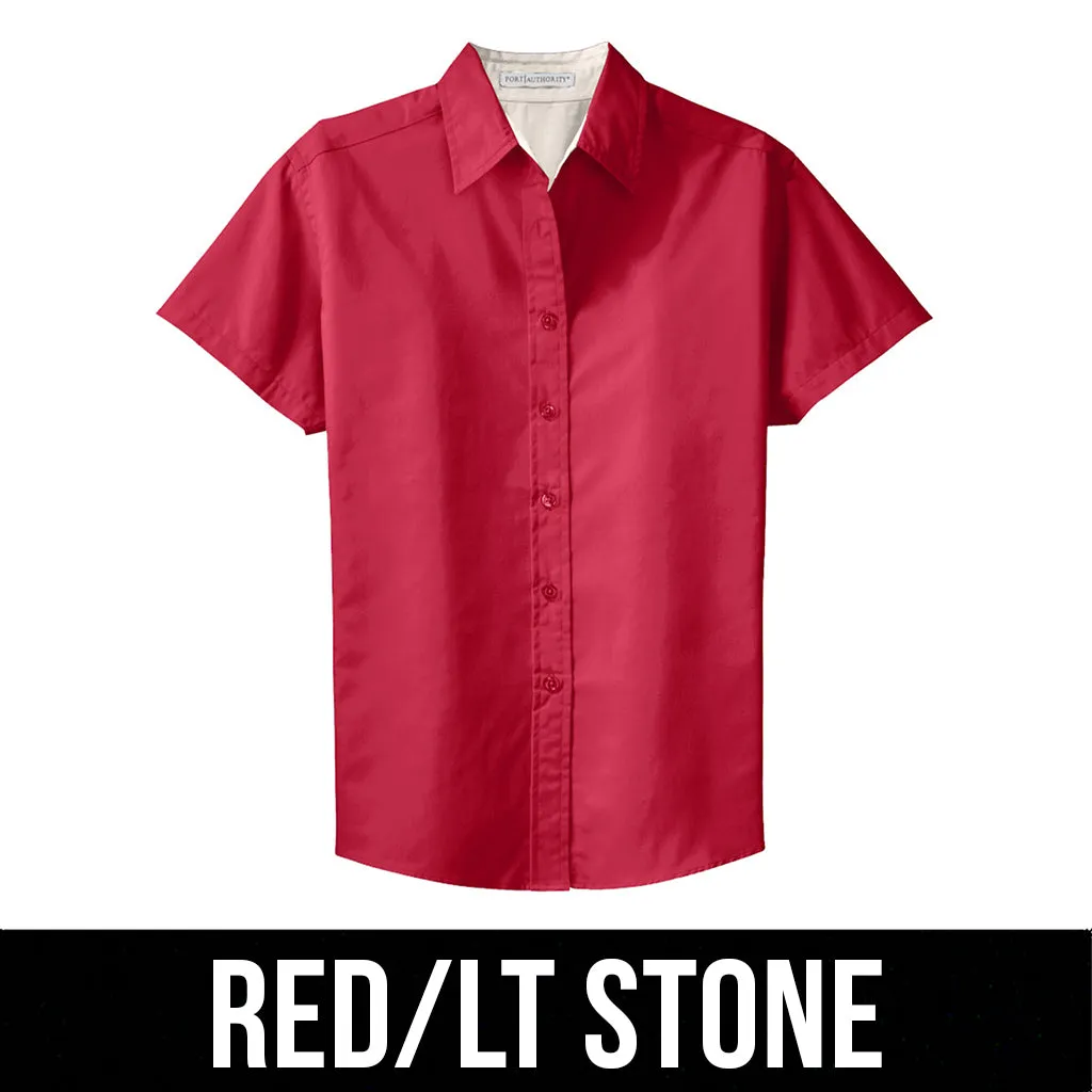 Port Authority Easy Care Chemise Femme à Manches Courtes Port Authority