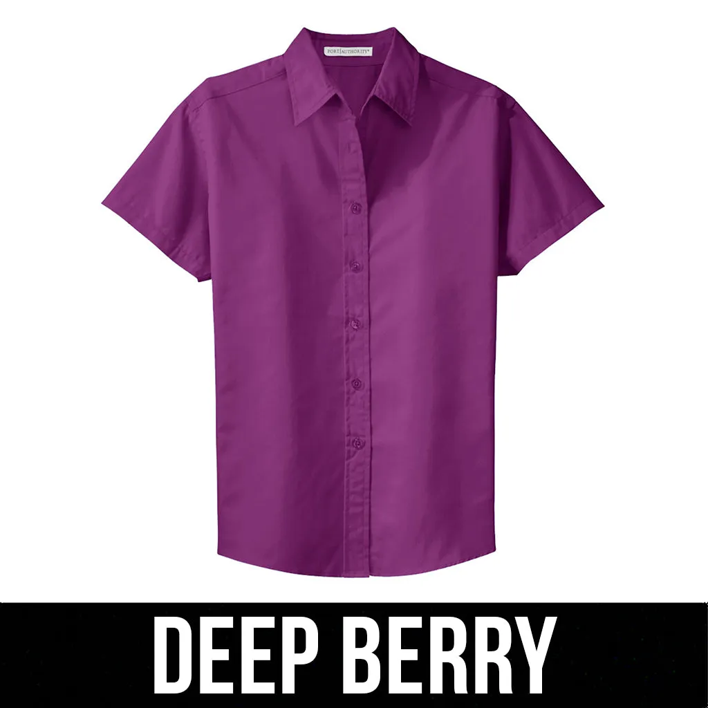 Port Authority Easy Care Chemise Femme à Manches Courtes Port Authority
