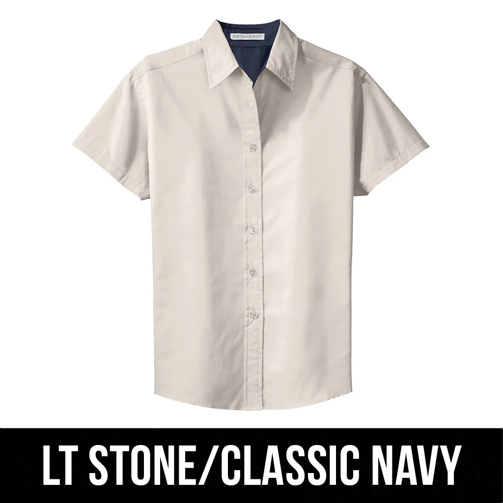 Port Authority Easy Care Chemise Femme à Manches Courtes Port Authority