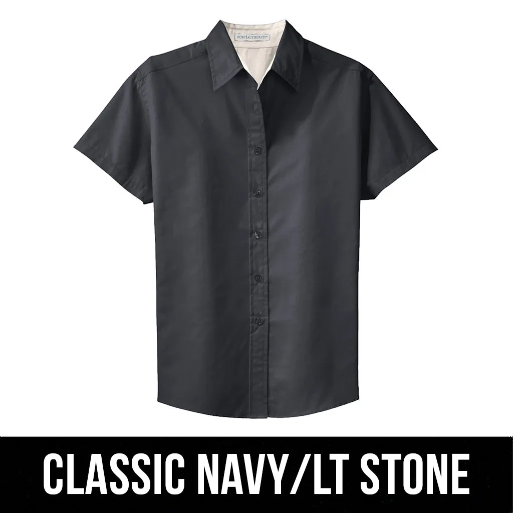 Port Authority Easy Care Chemise Femme à Manches Courtes Port Authority