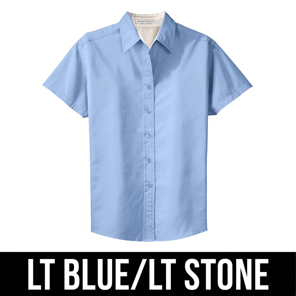 Port Authority Easy Care Chemise Femme à Manches Courtes Port Authority