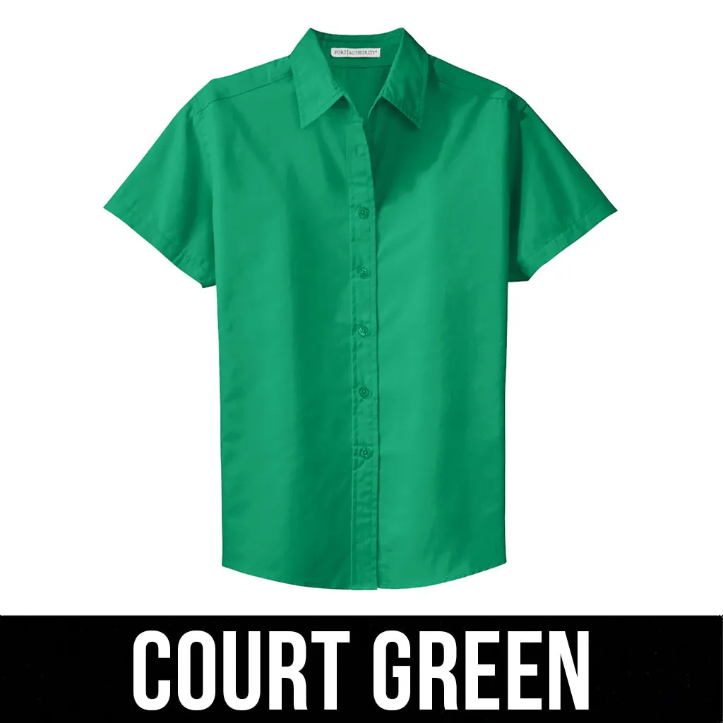 Port Authority Easy Care Chemise Femme à Manches Courtes Port Authority