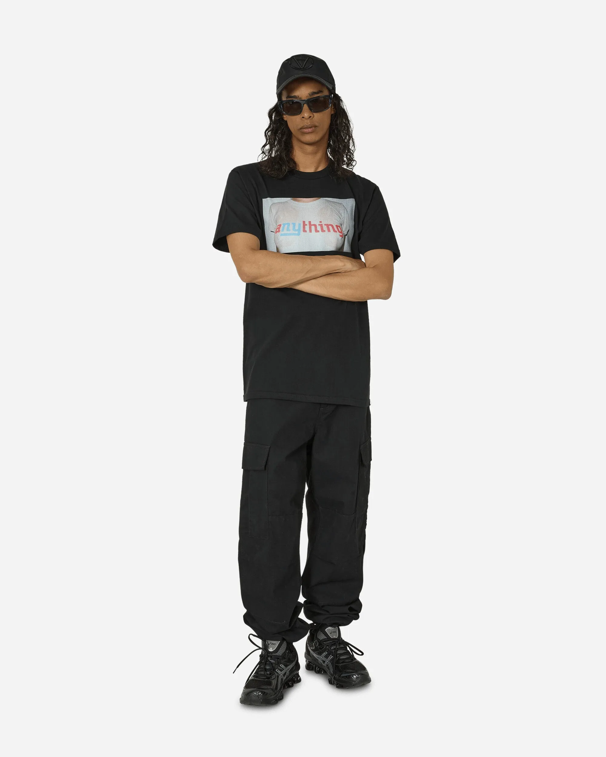 T-shirt Portrait Noir