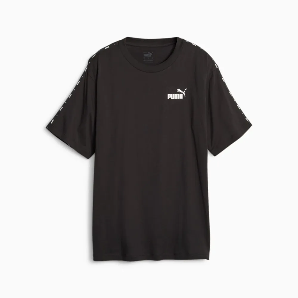 PUMA T-SHIRT ESSENTIELS POUR FEMMES BANDE NOIRE
