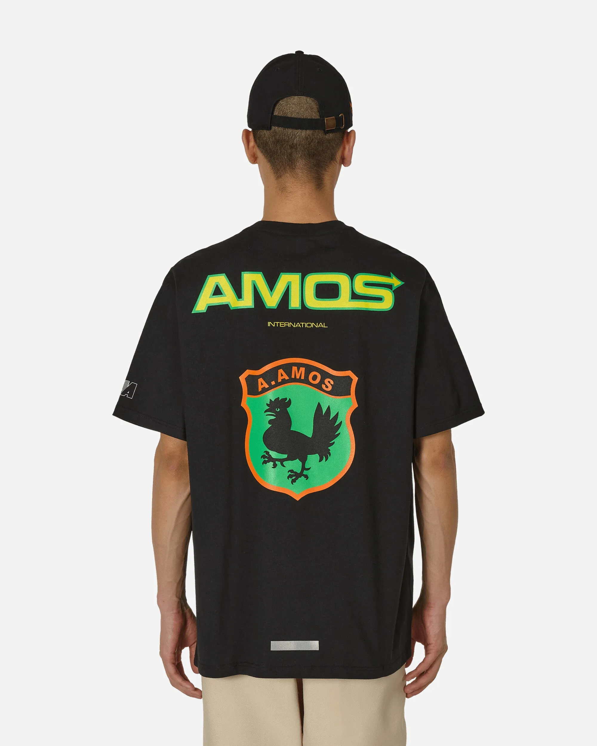 T-shirt de parrainage de course - Noir