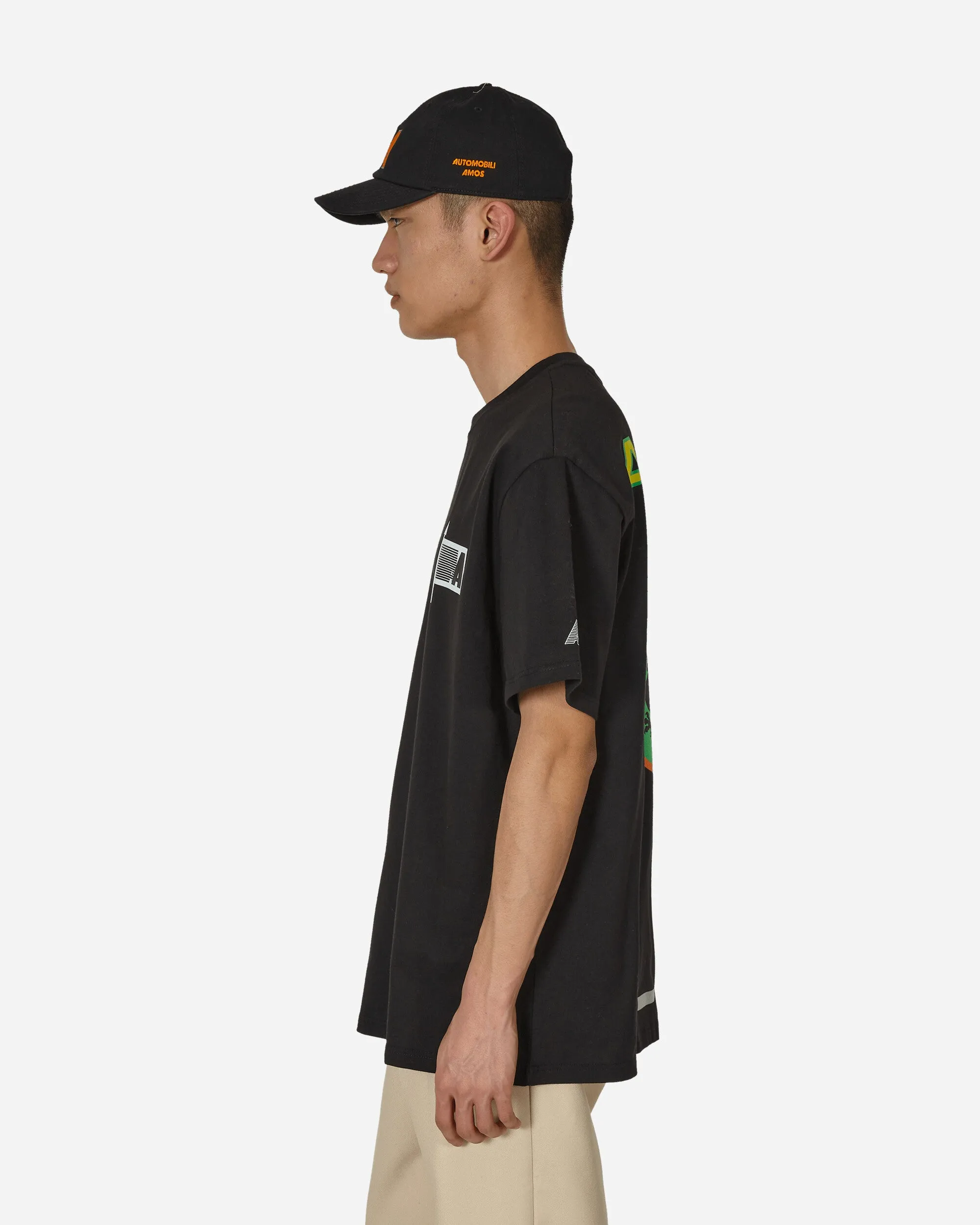 T-shirt de parrainage de course - Noir