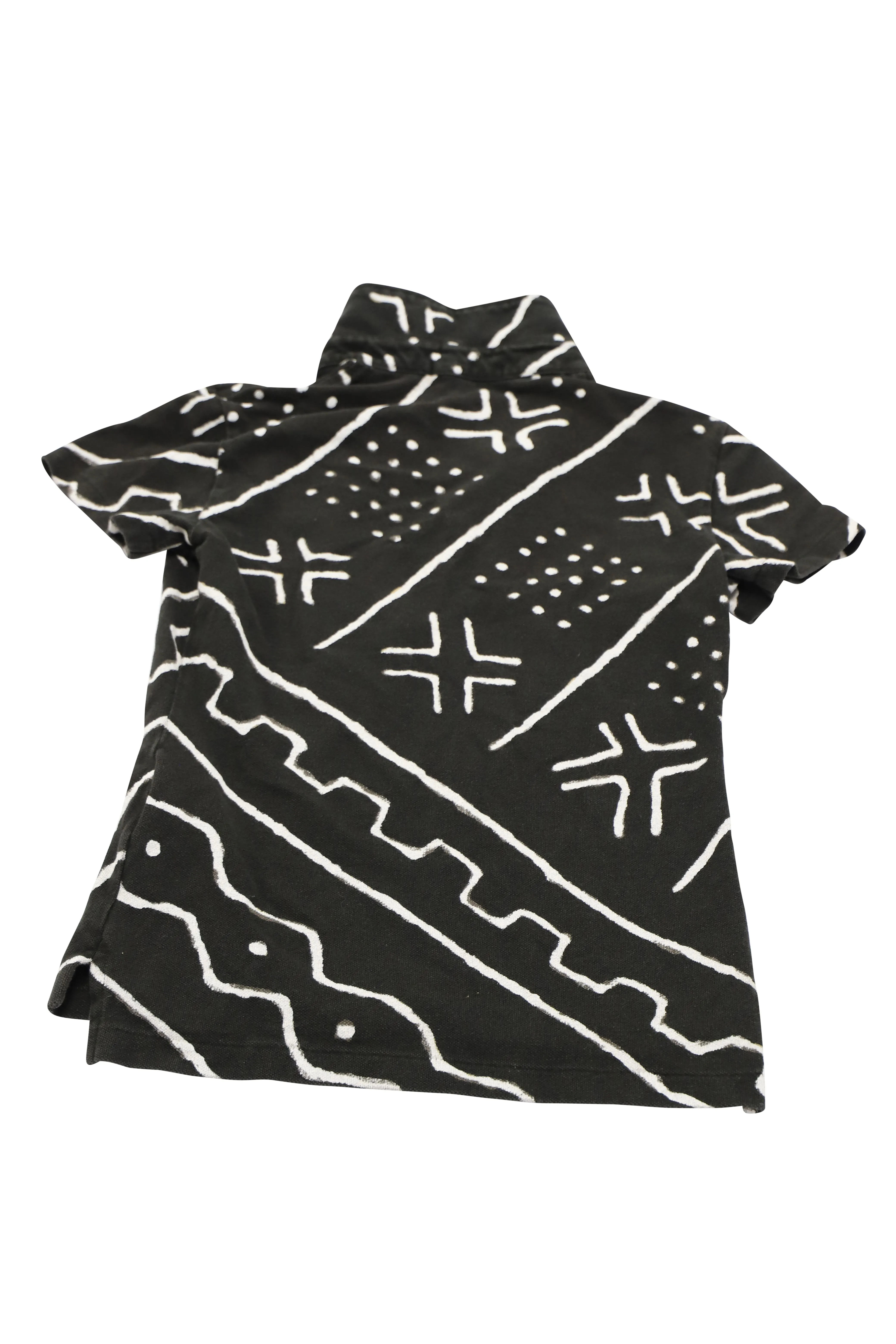 Ralph Lauren Le Polo Imprimé Skinny en Coton à Imprimé Noir