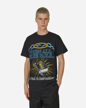 T-shirt Noir Lisez Les Instructions
