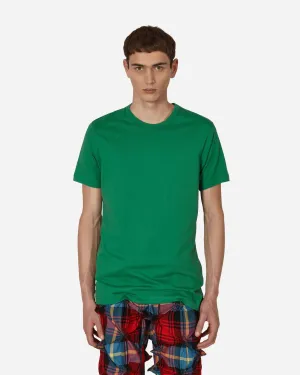 T-shirt avec logo au dos vert