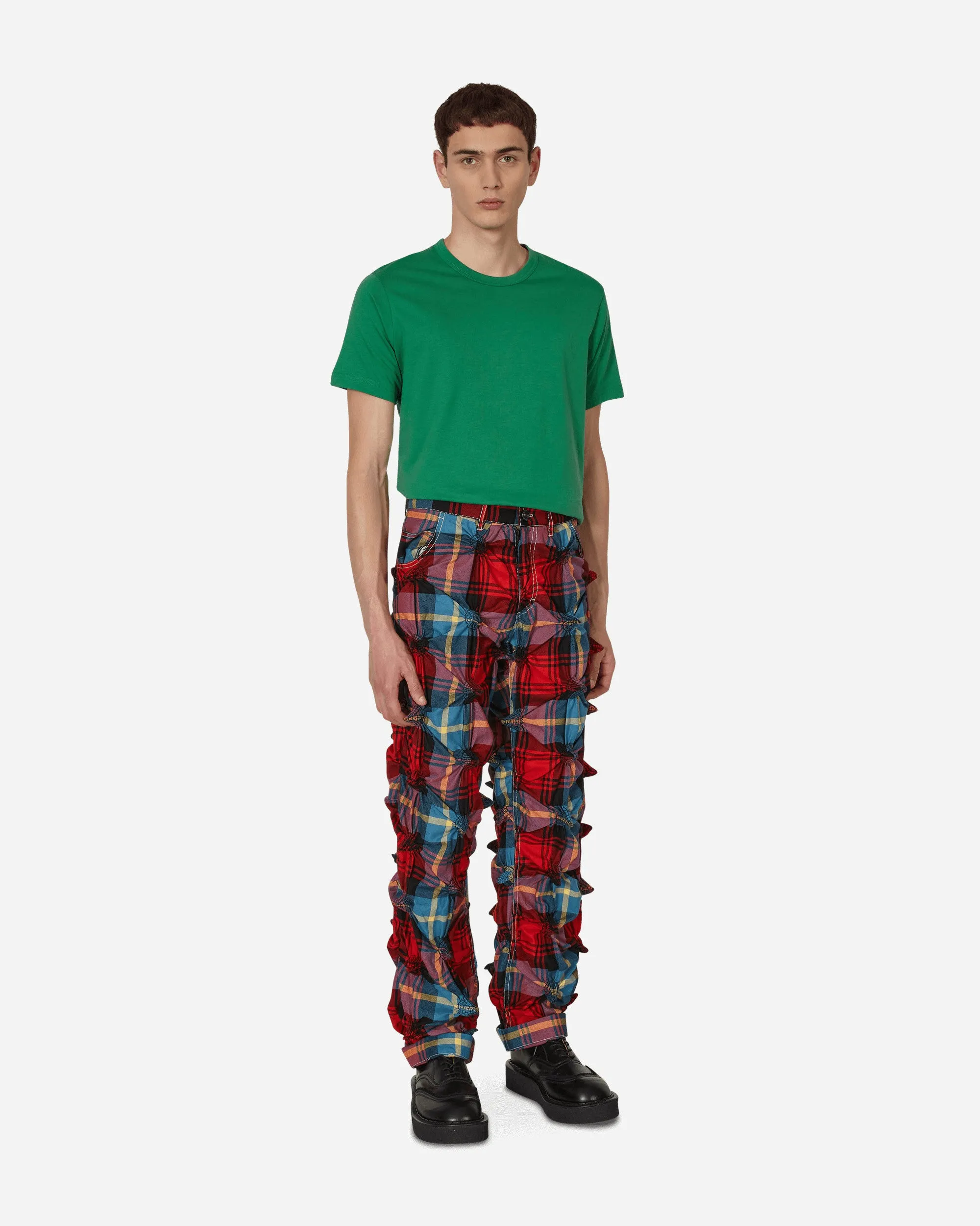T-shirt avec logo au dos vert