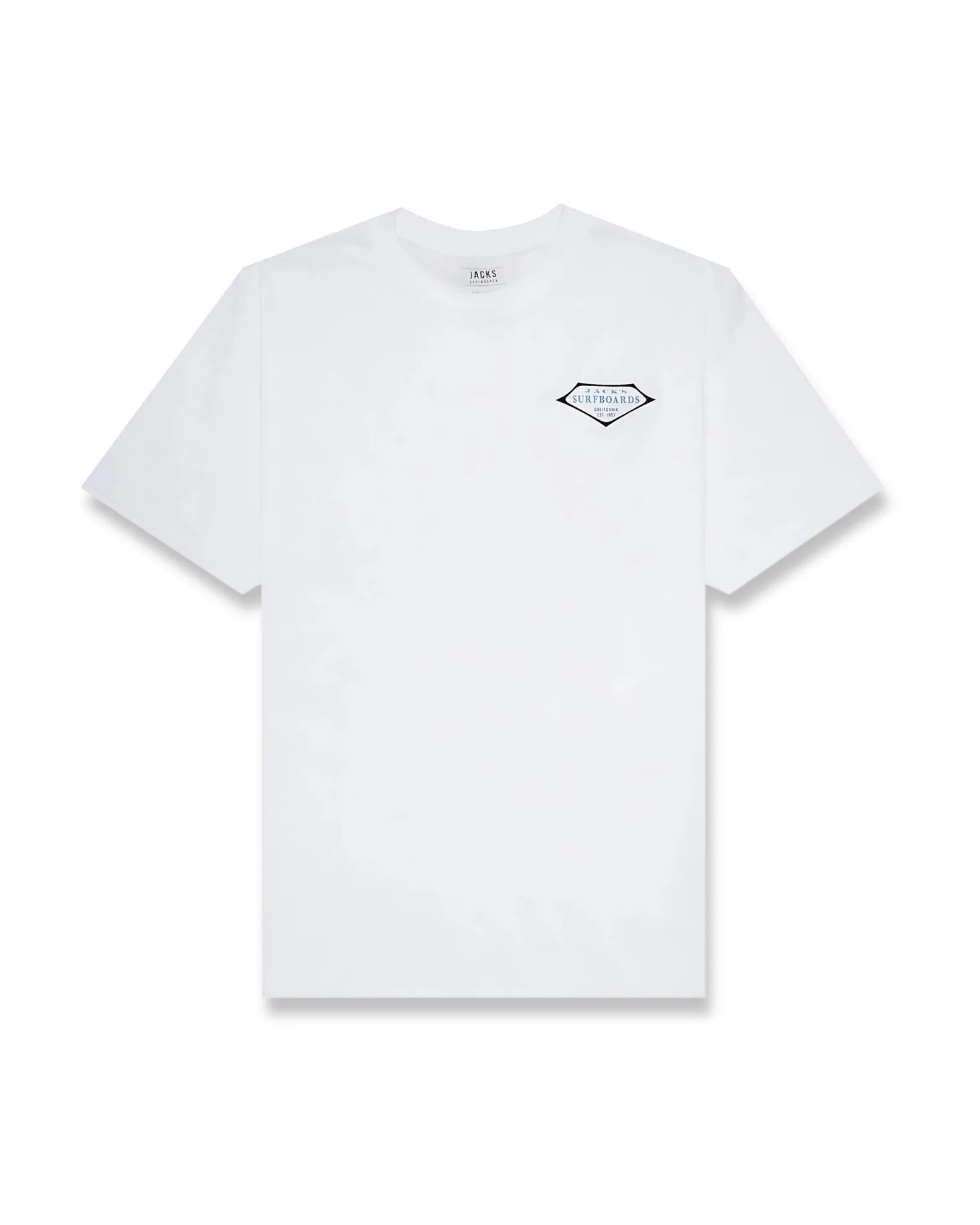 T-shirt Retro Lam CF (Coupe Classique) Manches Courtes - Blanc