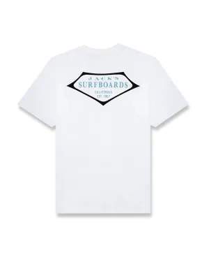 T-shirt Retro Lam CF (Coupe Classique) Manches Courtes - Blanc