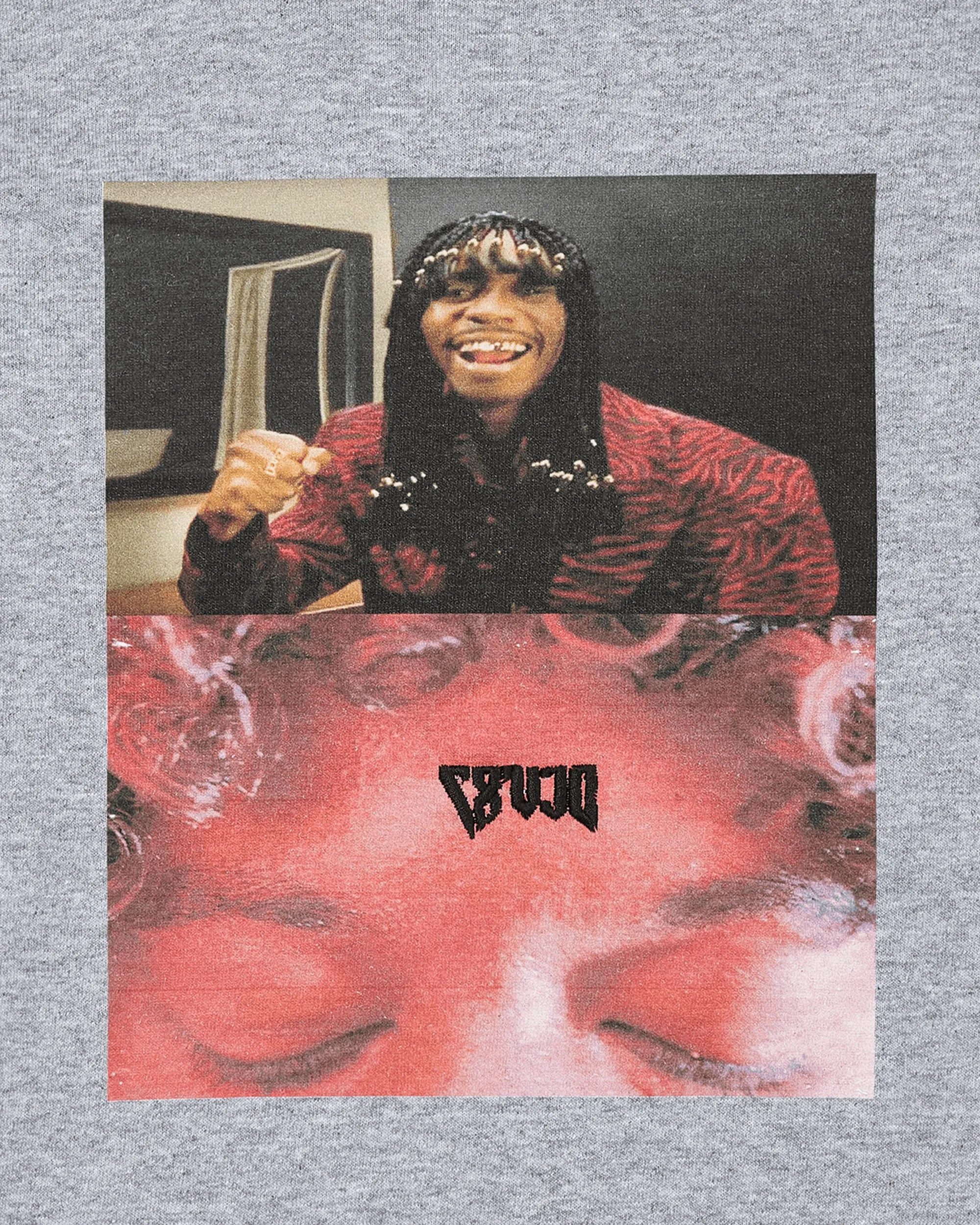 T-shirt Rick James Bitch Gris