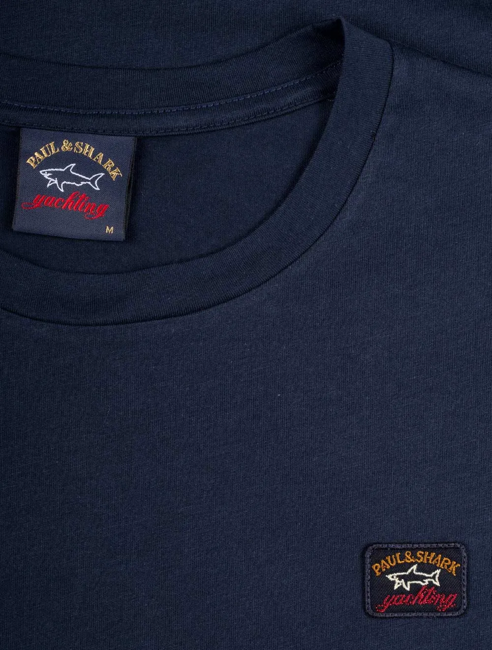 T-shirt à col rond Marine