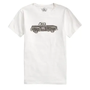 RRL par Ralph Lauren T-shirt en maille de camion Blanc papier