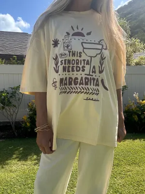 SABBI Le t-shirt oversize Margie - Café latte