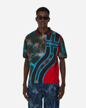 Polo Sahara à manches courtes multicolore
