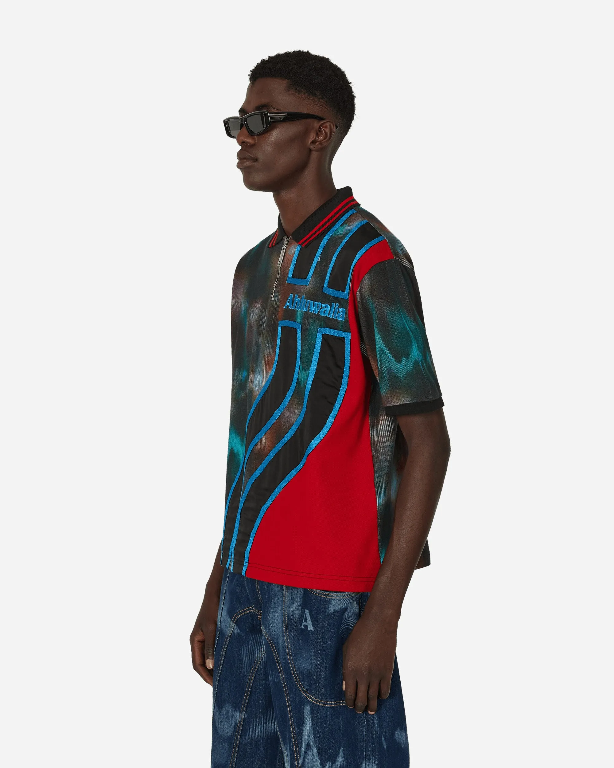 Polo Sahara à manches courtes multicolore