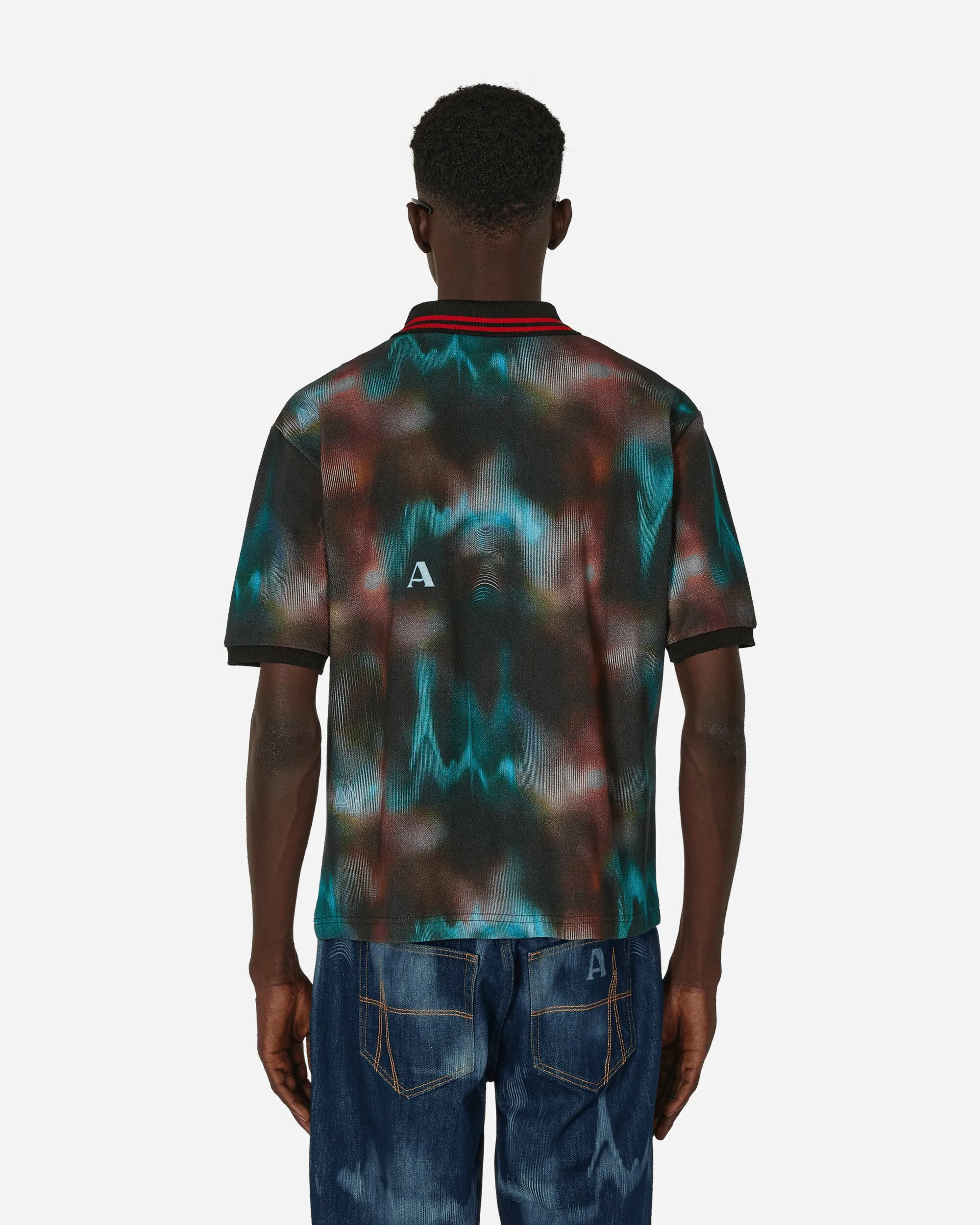 Polo Sahara à manches courtes multicolore