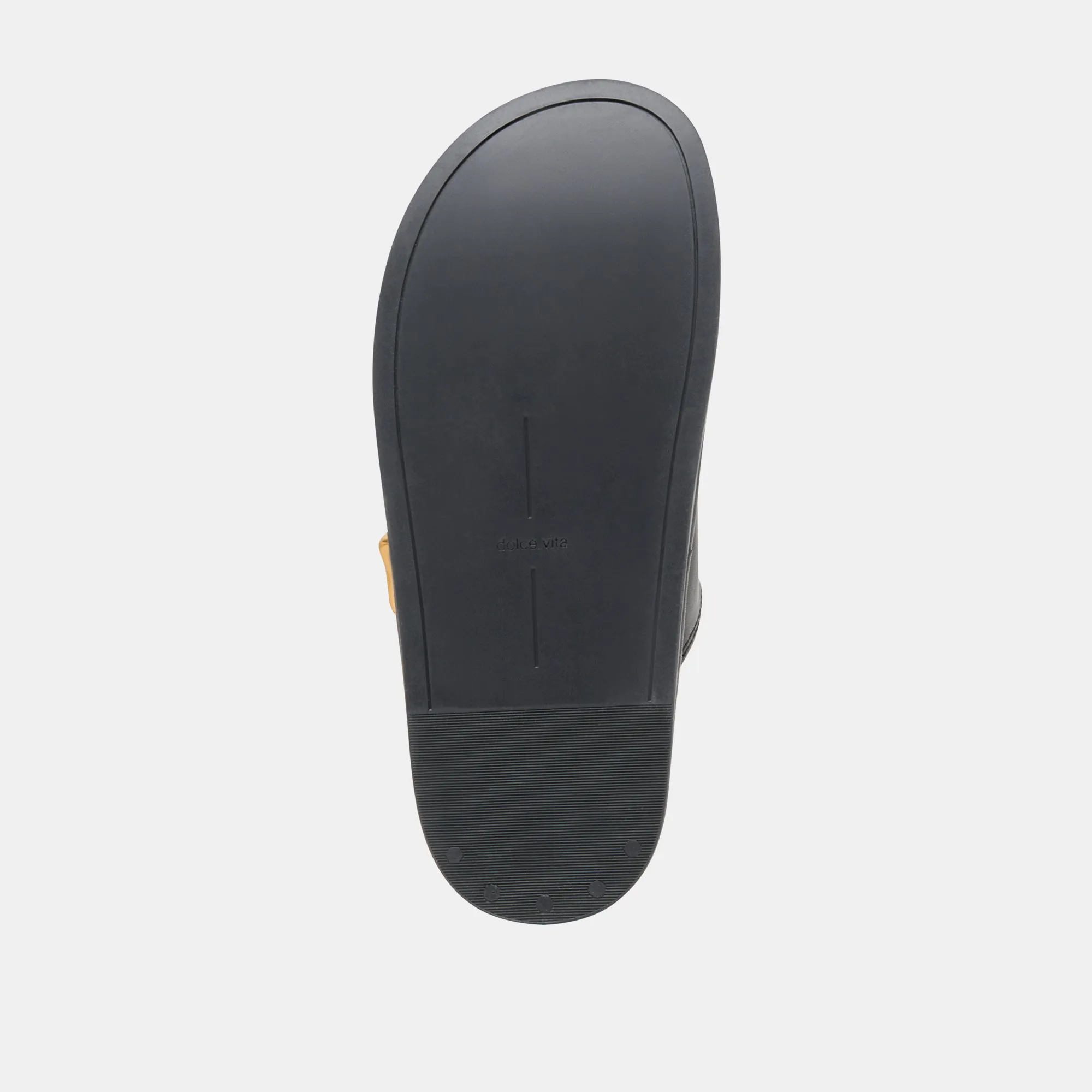 SANDALES SEVANA EN CUIR NOIR
