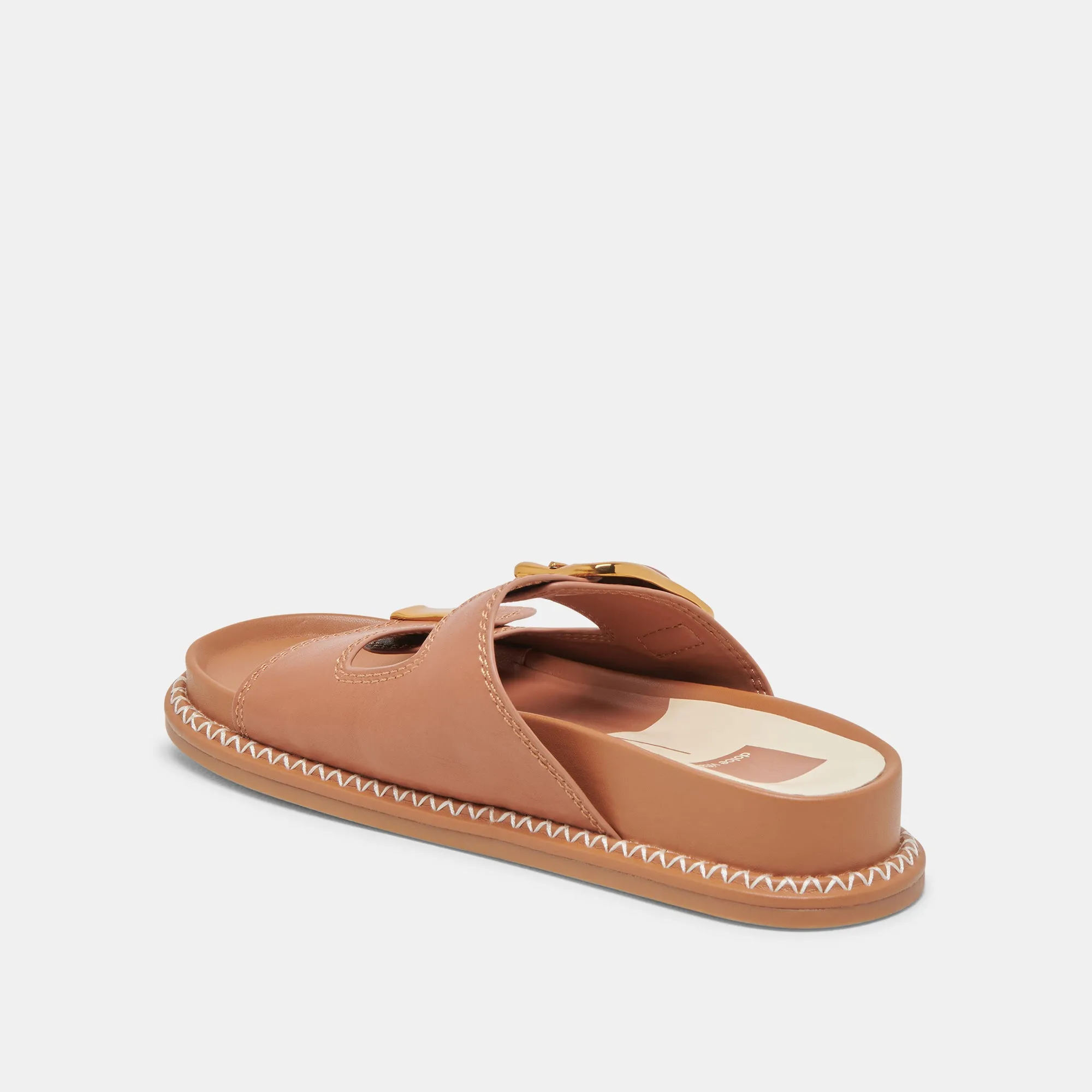 SEVANA SANDALES CUIR SADDLE