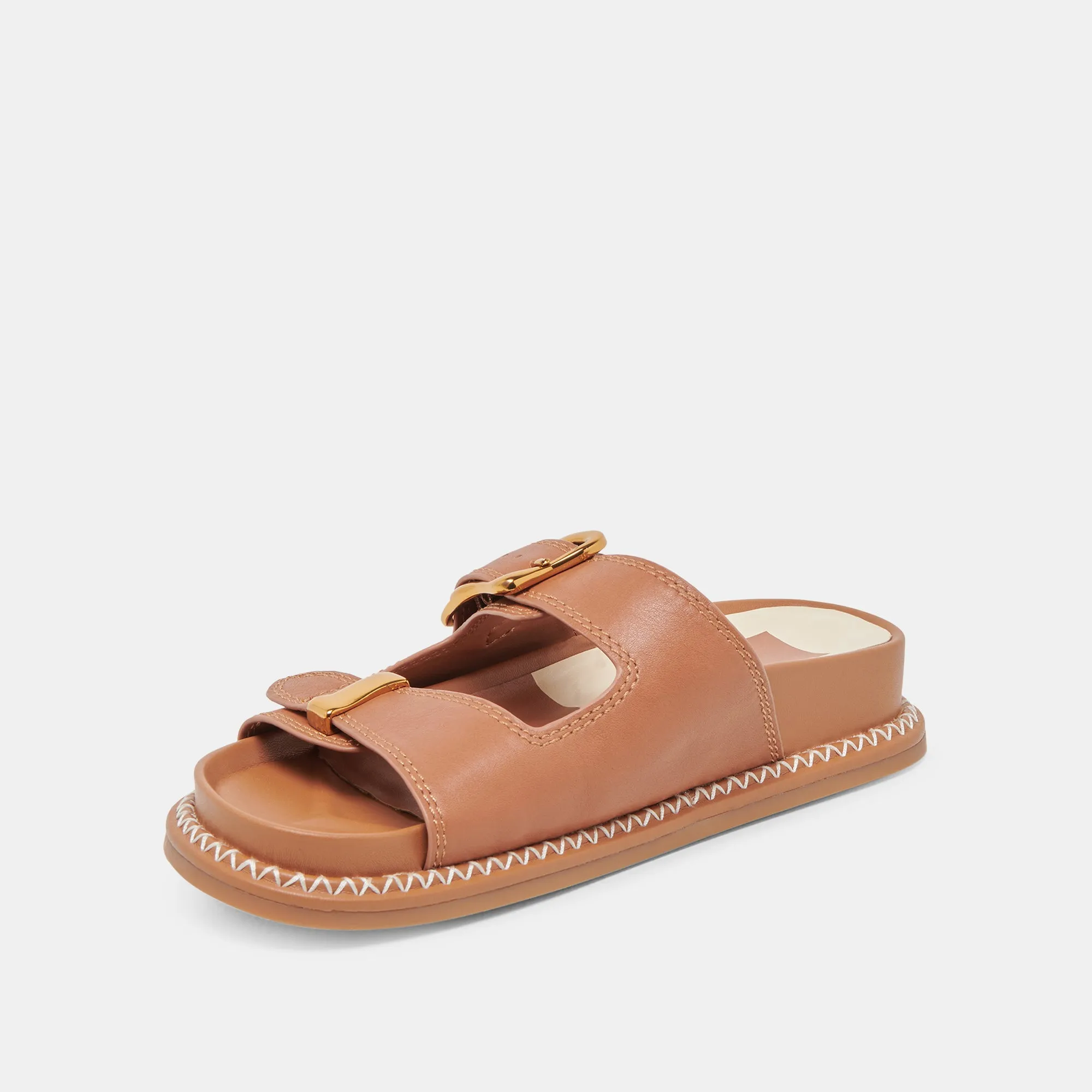 SEVANA SANDALES CUIR SADDLE