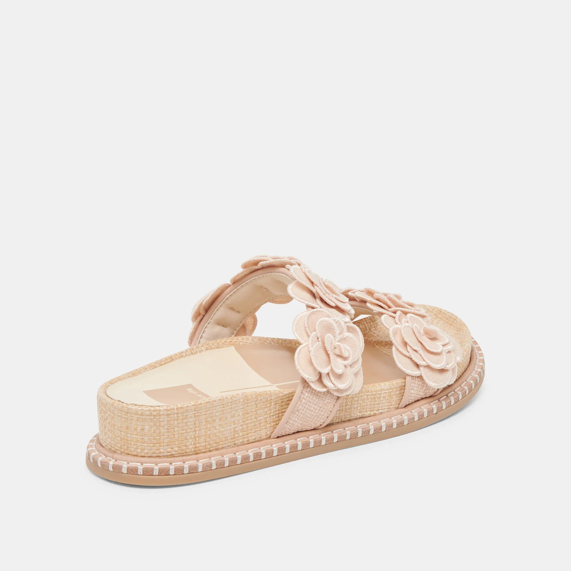 SANDALES SHERLA PRALINE EN RAFFIA