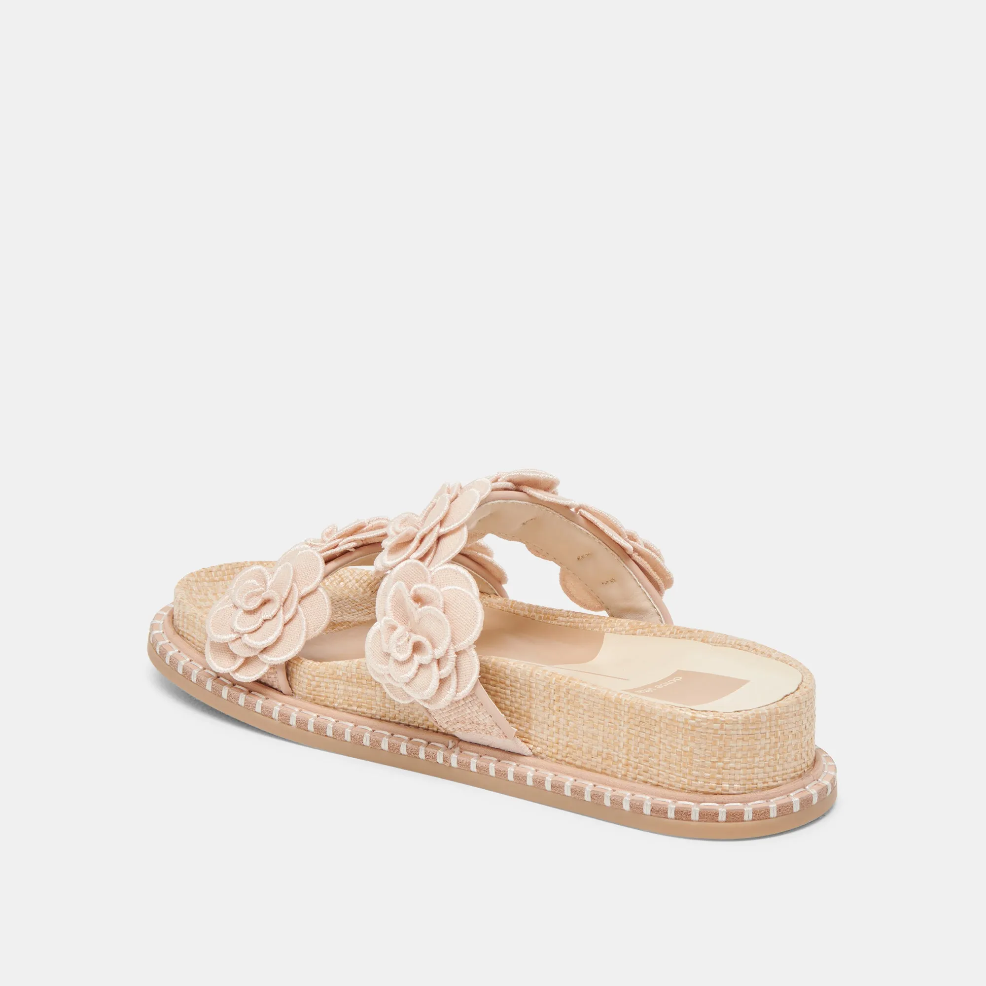 SANDALES SHERLA PRALINE EN RAFFIA