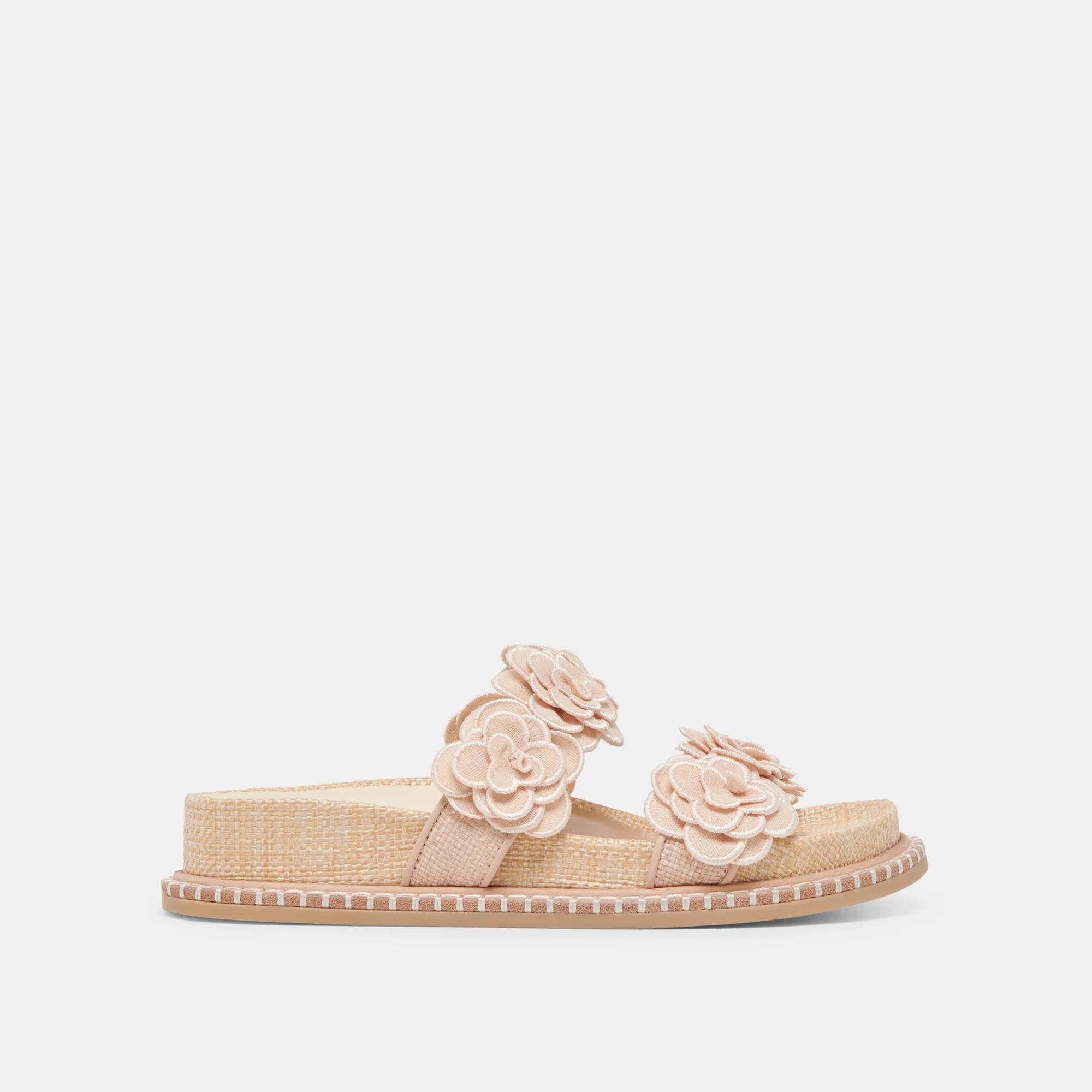 SANDALES SHERLA PRALINE EN RAFFIA