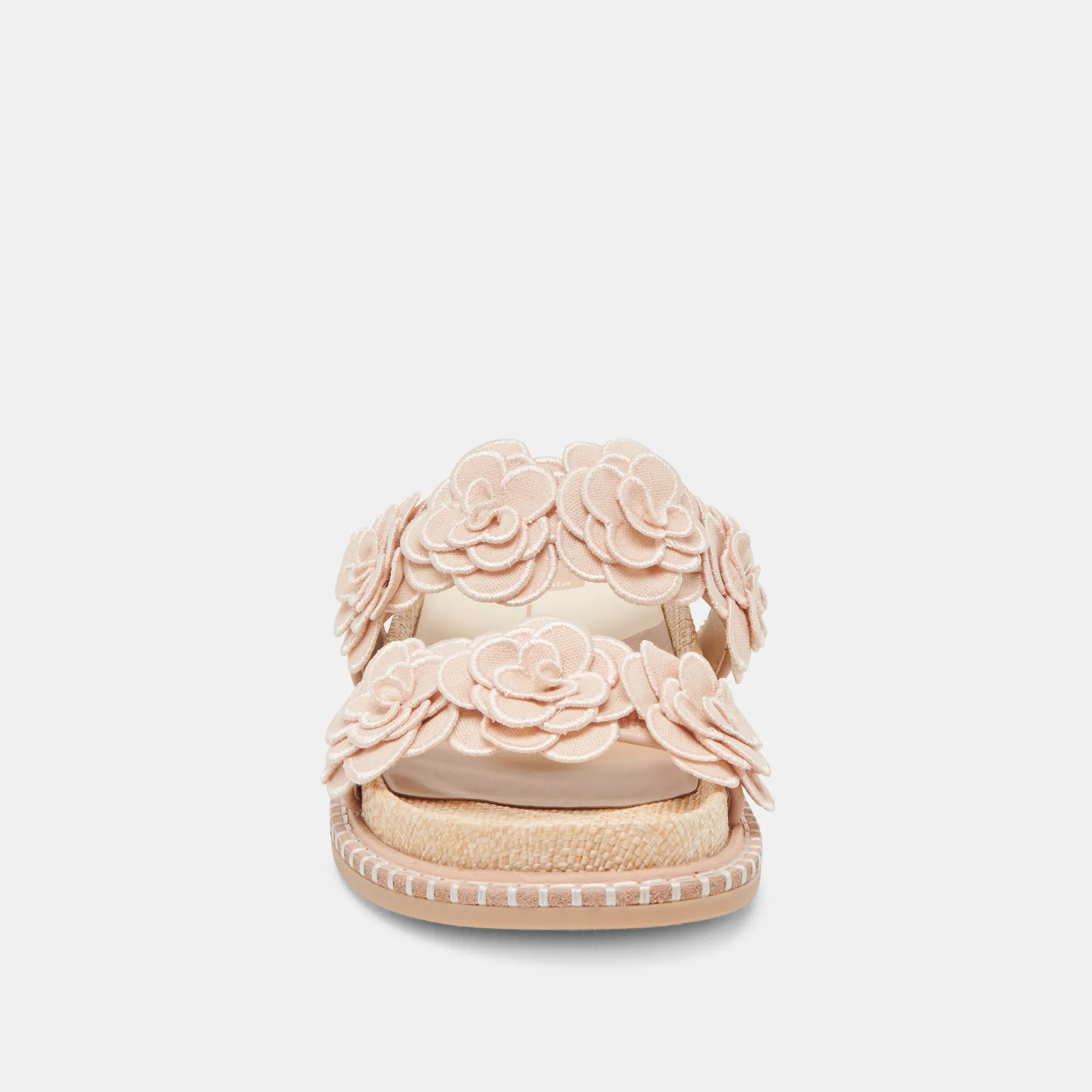 SANDALES SHERLA PRALINE EN RAFFIA