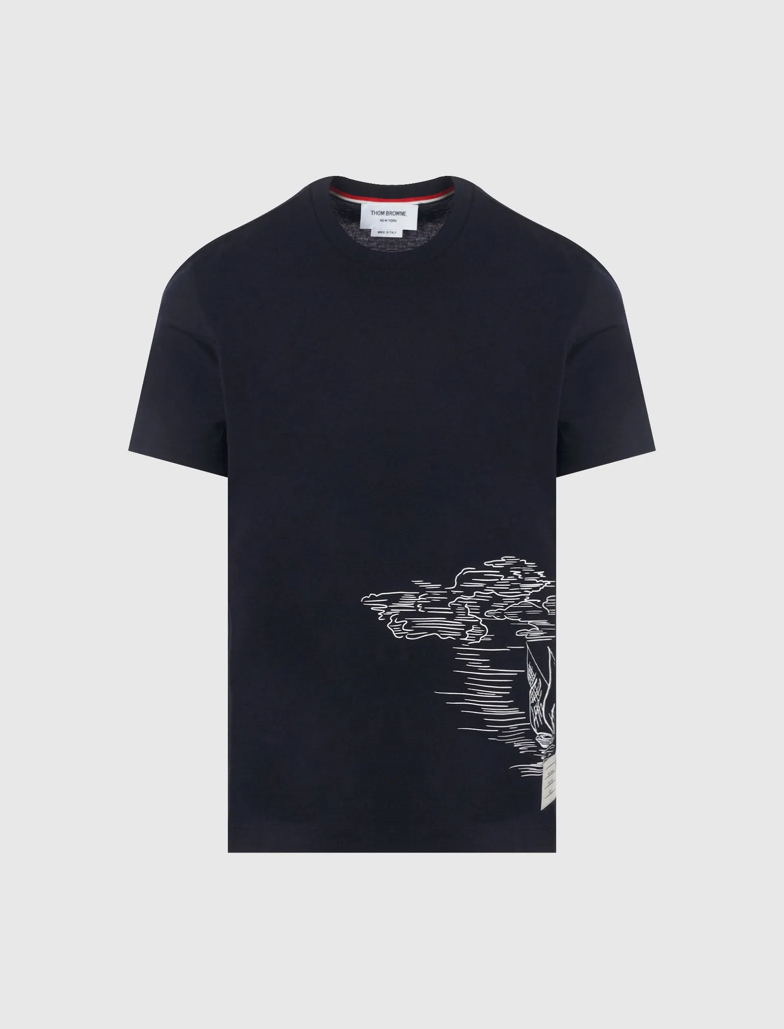 T-SHIRT MANCHES COURTES AVEC IMPRIMÉ