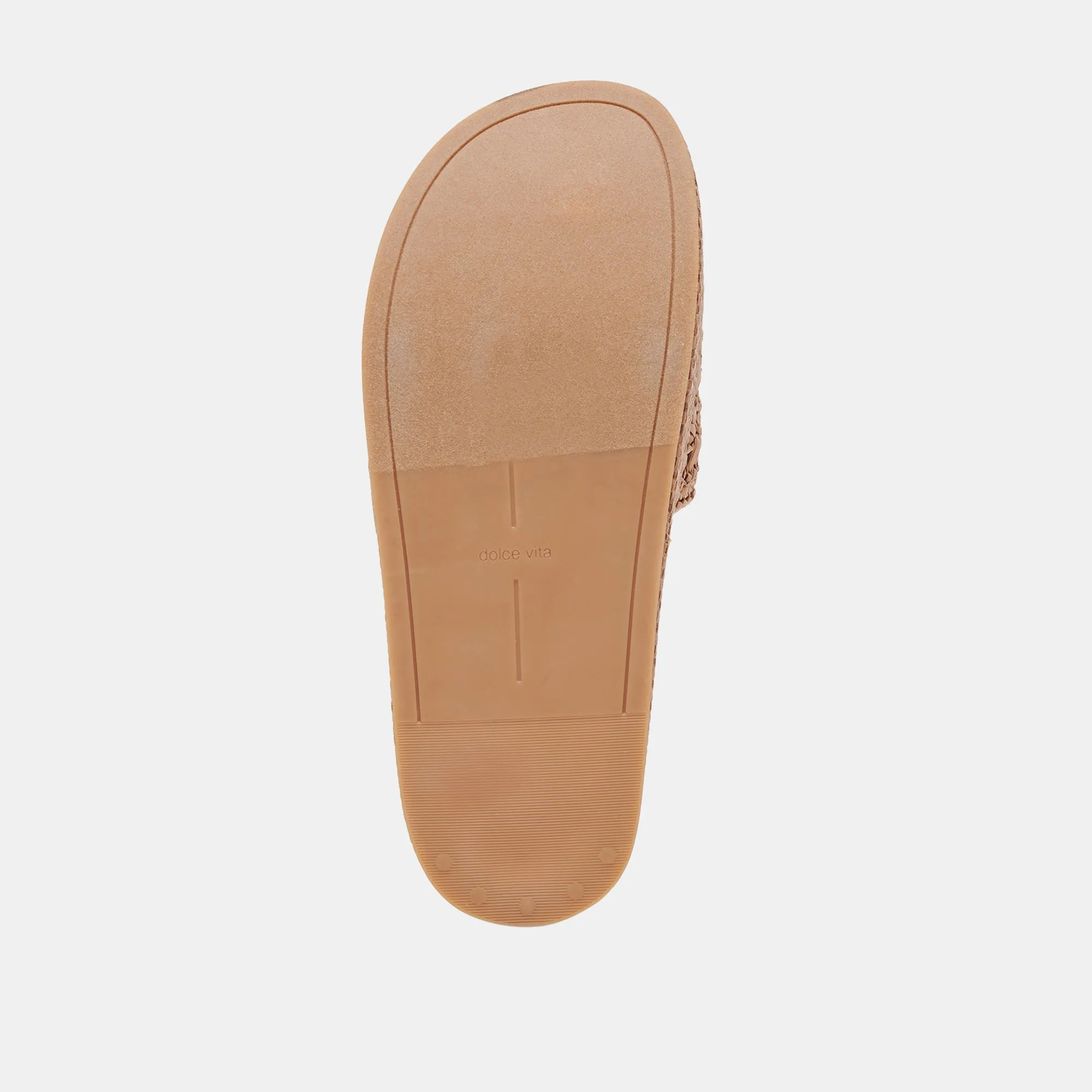 SANDALES SIDONA RAFFIA MARRON