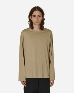 Haut en soie léger beige