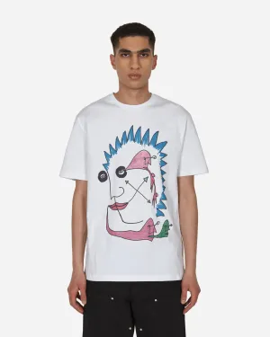 T-shirt Skeggy Sonic Blanc