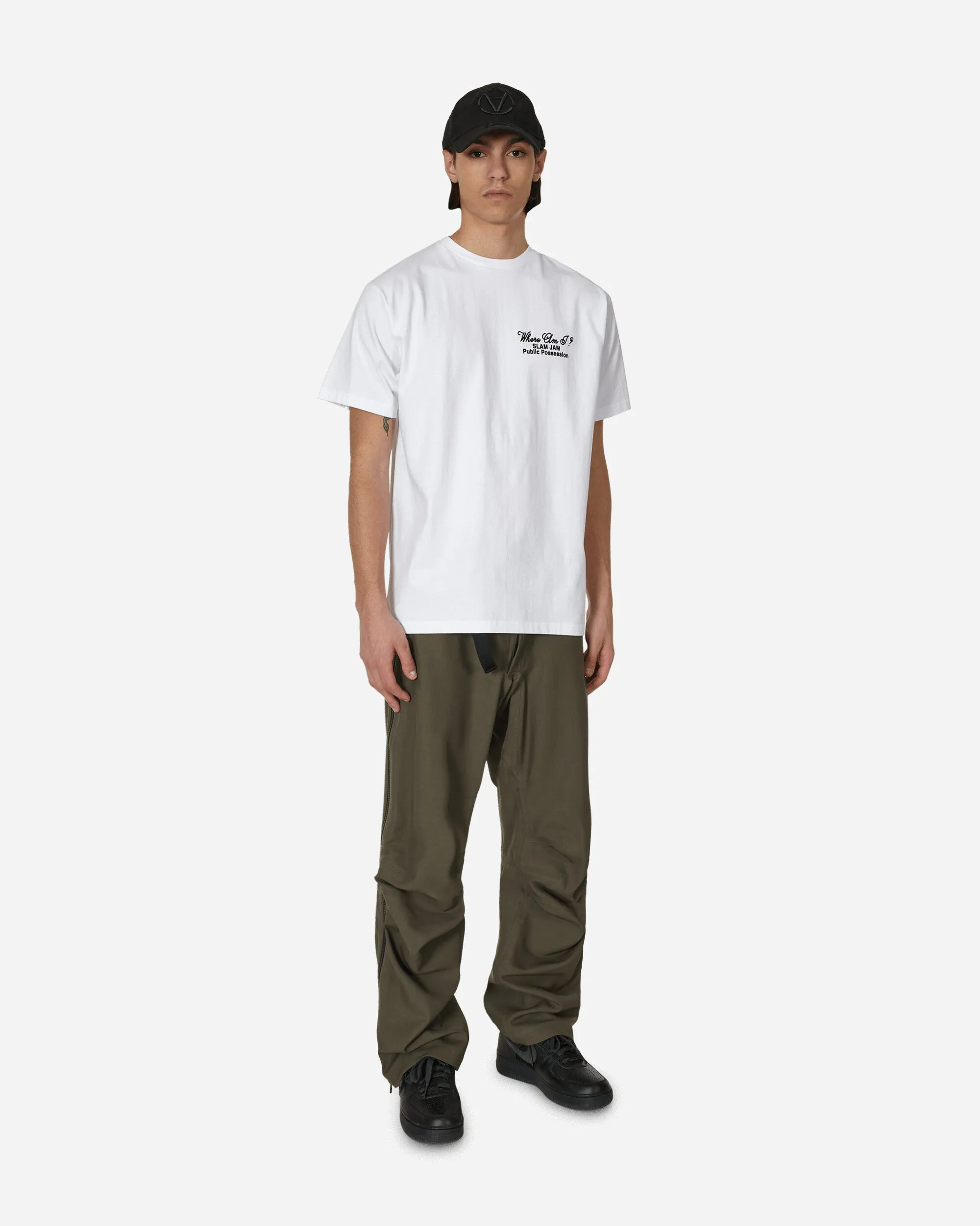 T-shirt blanc Slam Jam Dog Doesn't Know