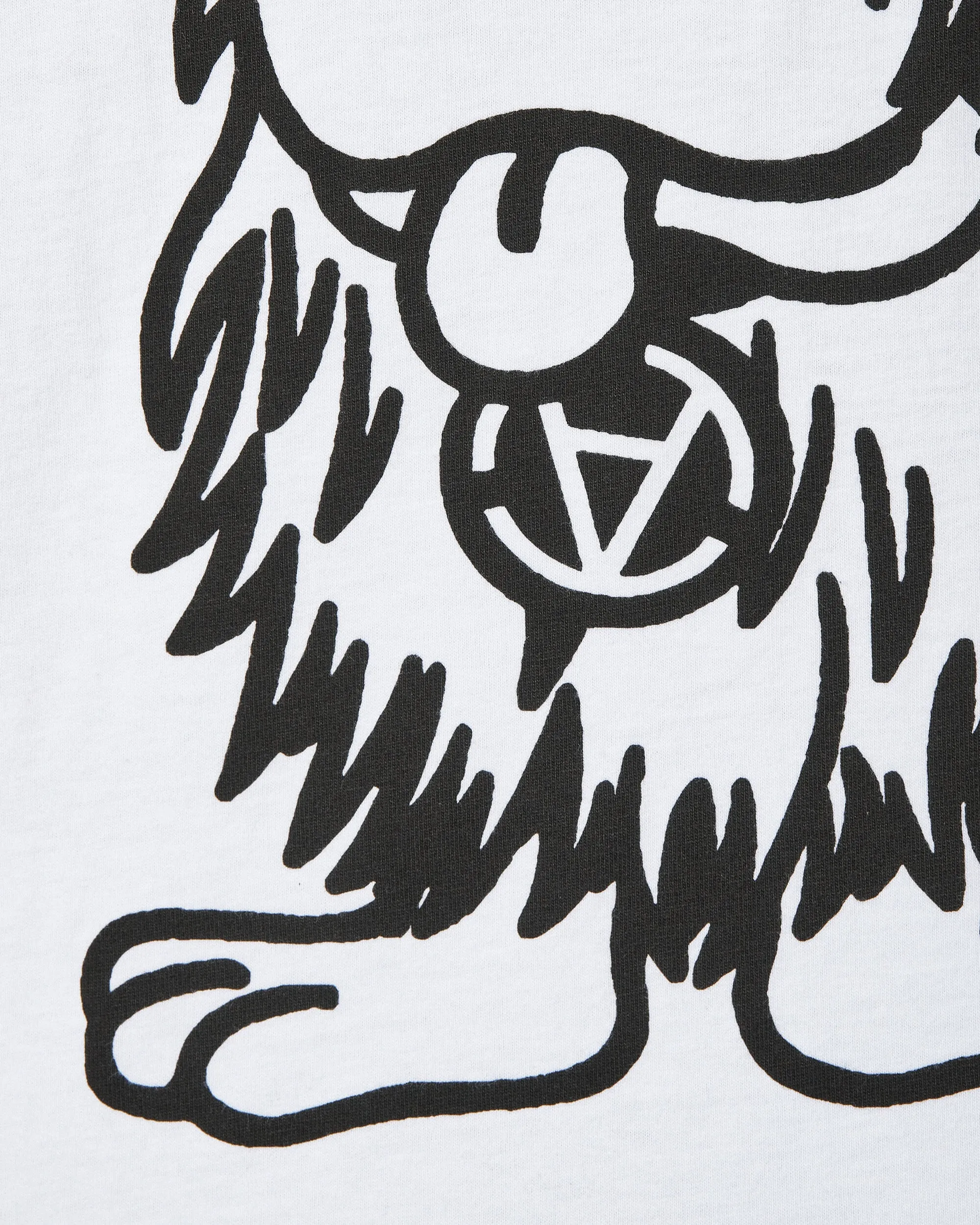 T-shirt blanc Slam Jam Dog Doesn't Know