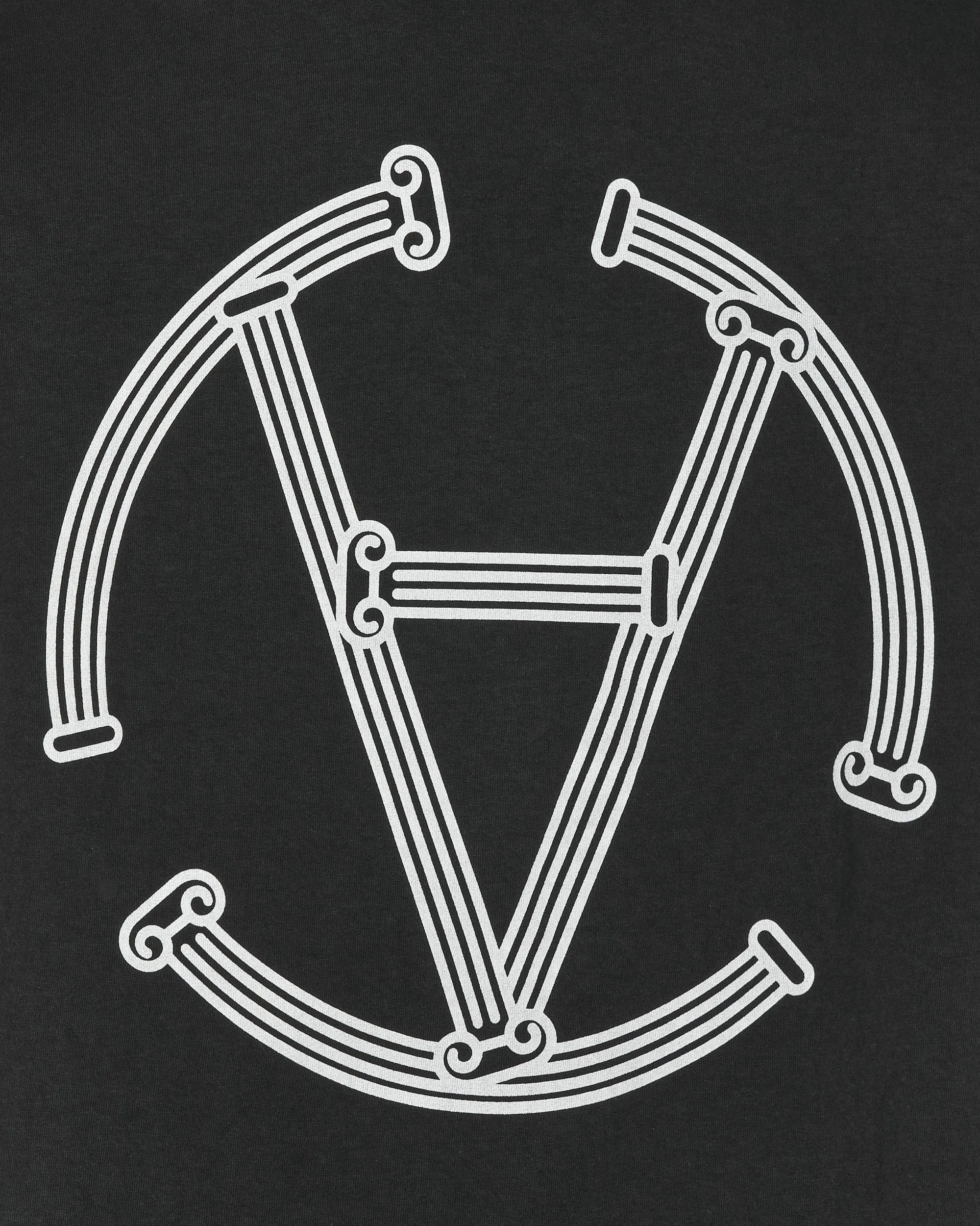 Slam Jam Colonne Exclusive Cercle T-Shirt Manches Longues Noir