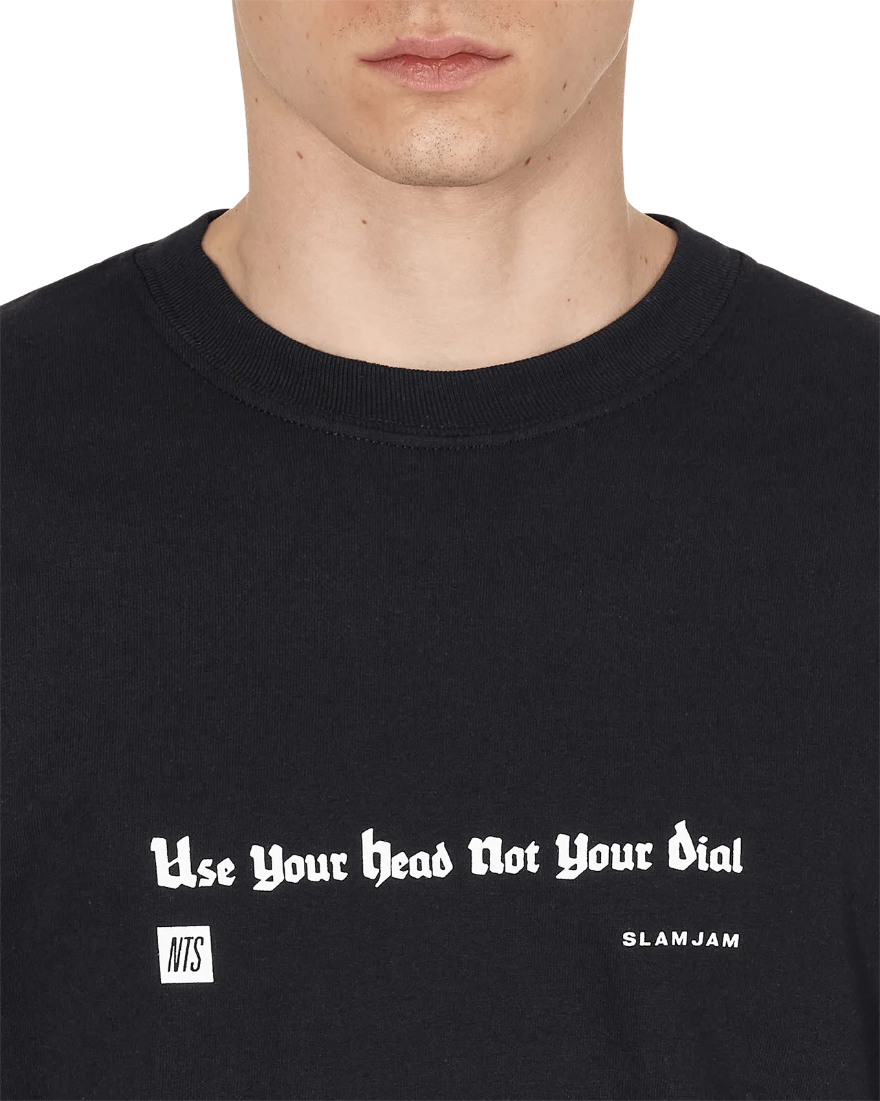 T-shirt manches longues Slam Jam Gremlin Tune Noir