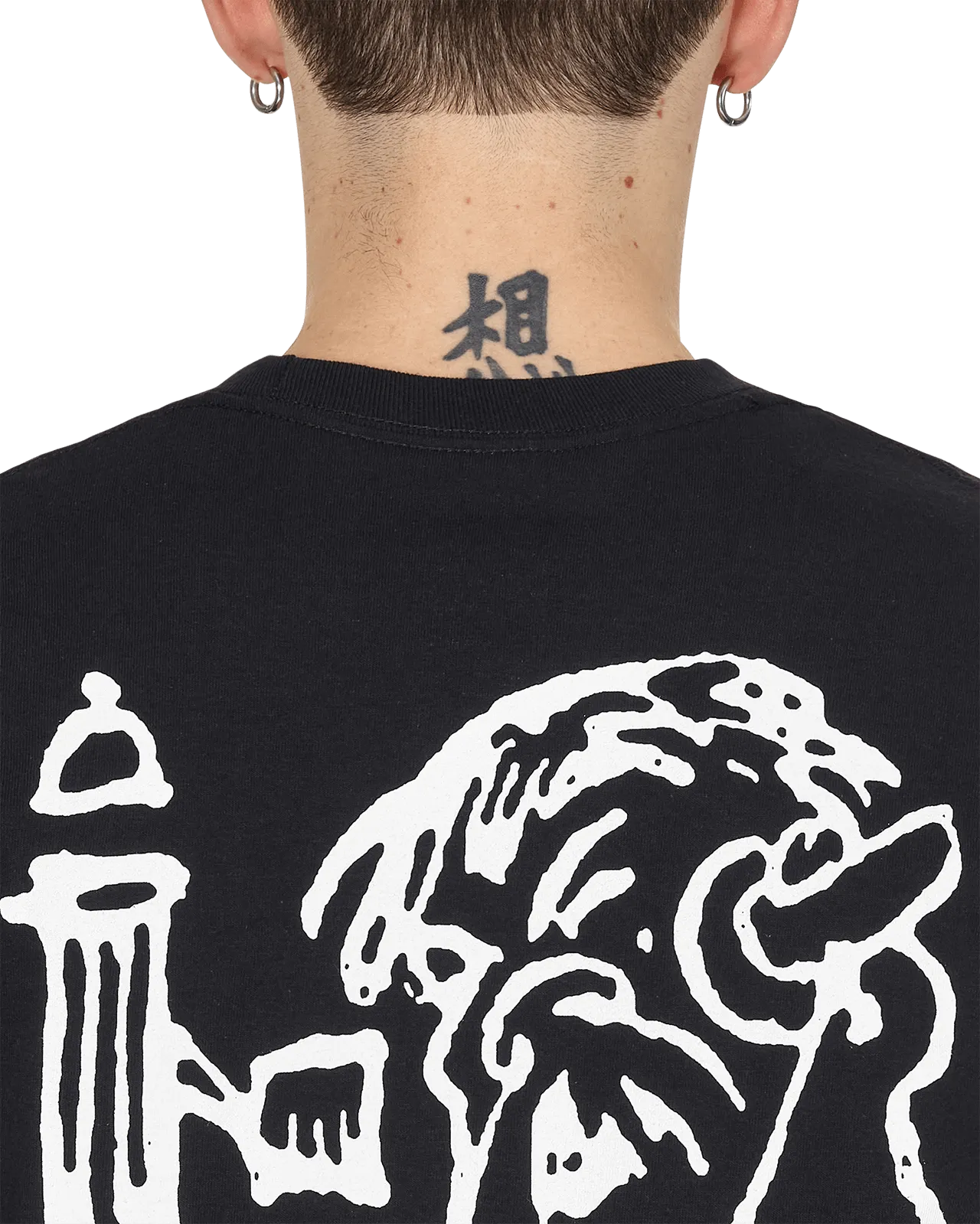 T-shirt manches longues Slam Jam Gremlin Tune Noir
